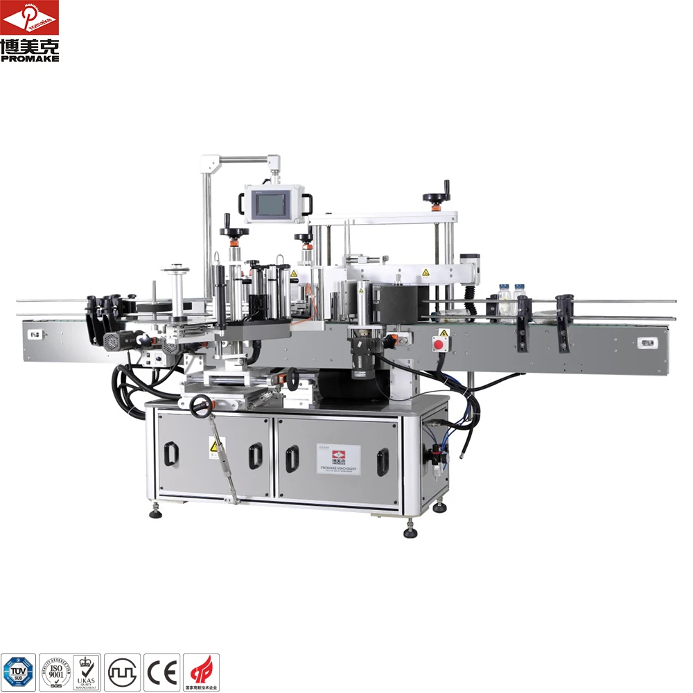 CC TAM-850G Fully automatic double-sided high-speed plastic flat bottle labeling