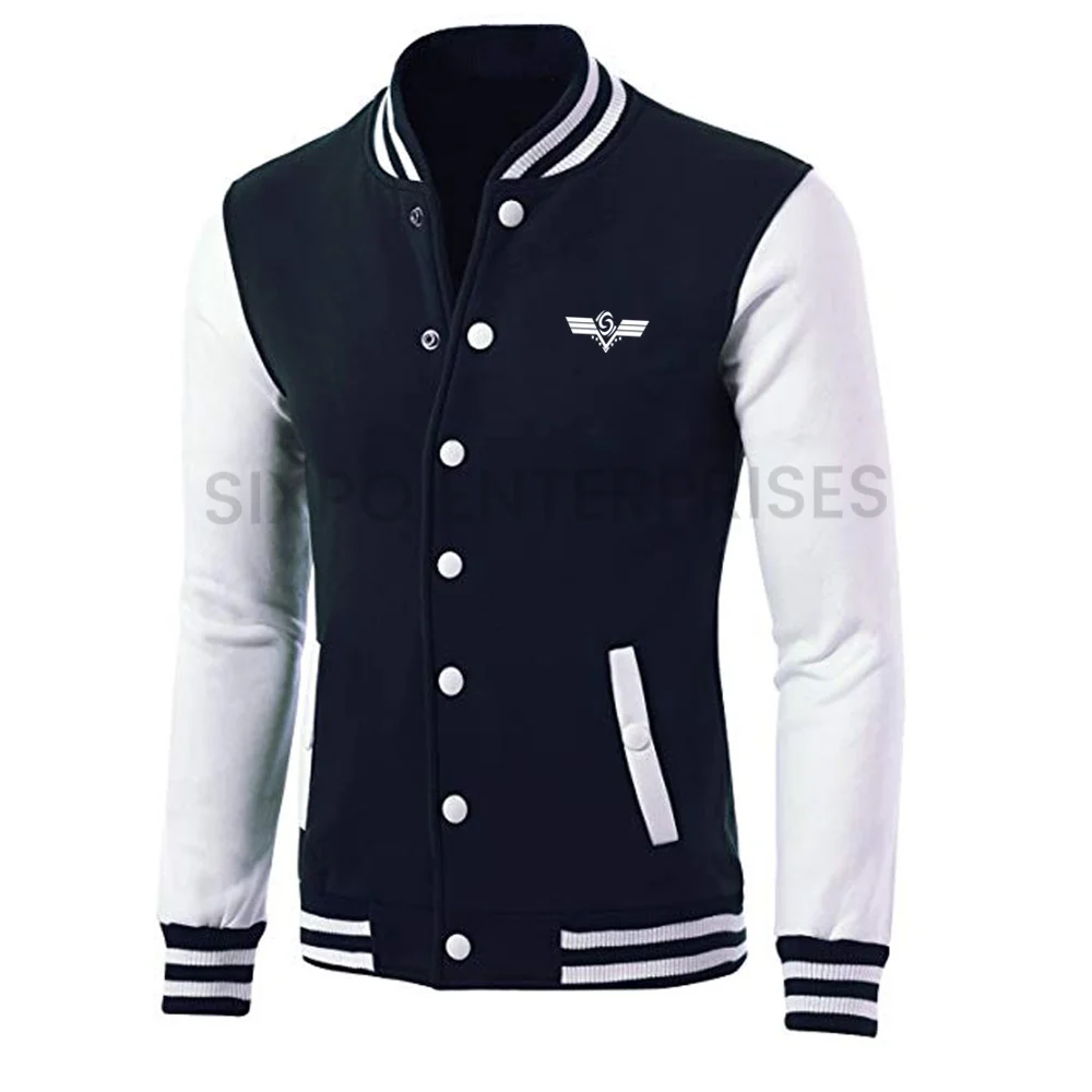 Super Quality Varsity With Custom Logo Cotton Polyester Men Jacket Hot Selling For