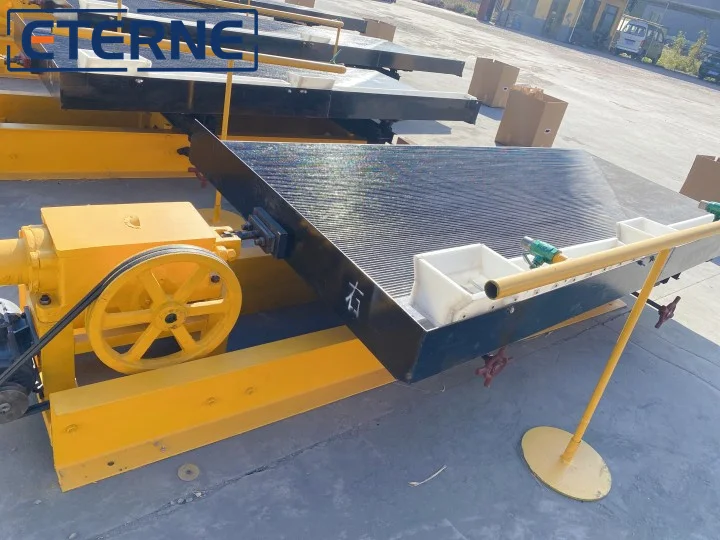Jinzun good Recovery Rate Shaker Gravity Separator Machine Vibration Mining Gold shaking table Price