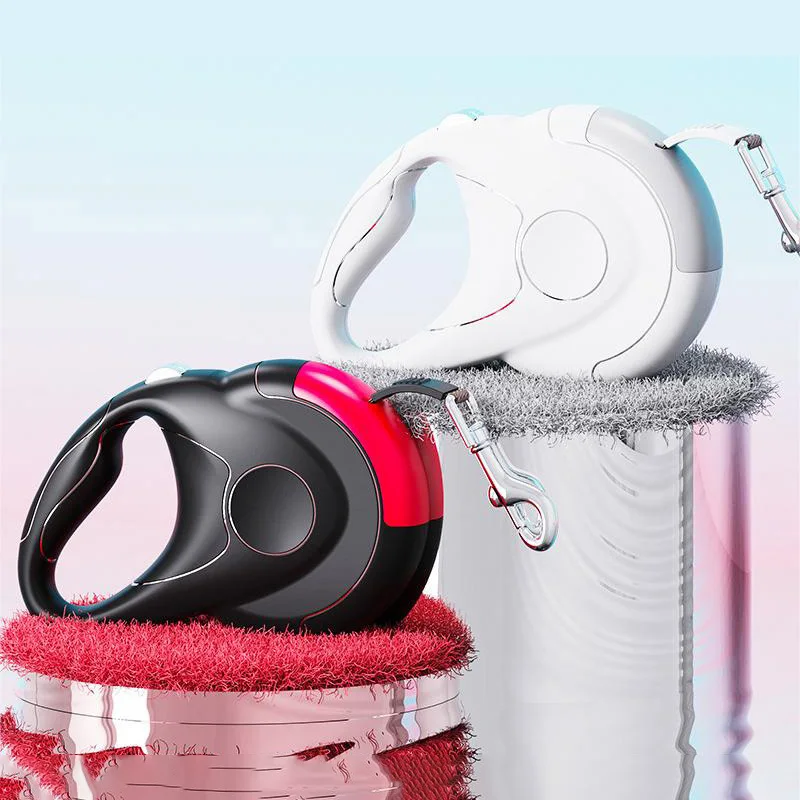 Wholesale Pet Automatic Retract Leash Outdoor Large Dog Explosion-proof Punch Portable Walking Rope Dog Leash