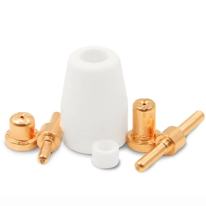 Plasma Cutter Tip Electrodes Nozzles Shield  Consumable Accessories For PT31 CUT 40 50 Plasma Cutter Welding Tools