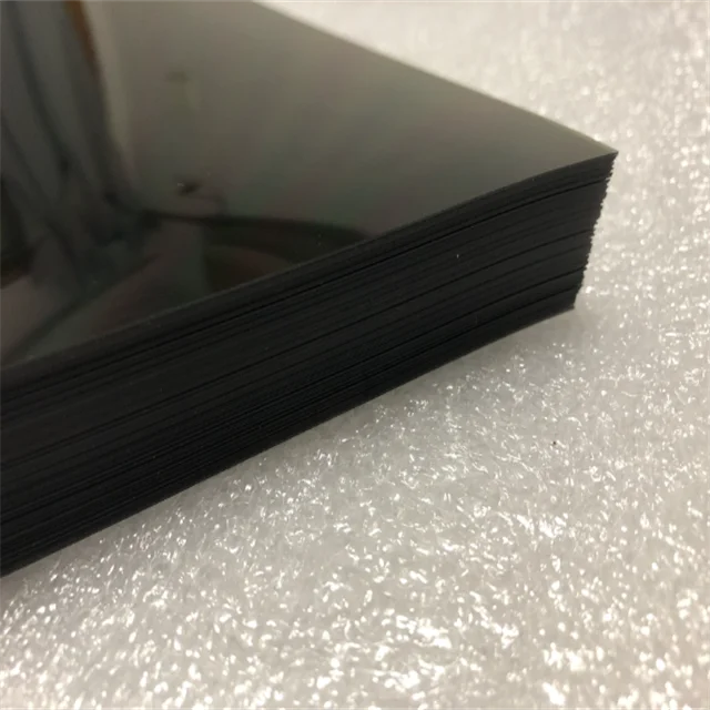 Customized linear polarizers, liquid crystal polarizers, security and privacy polarizing films