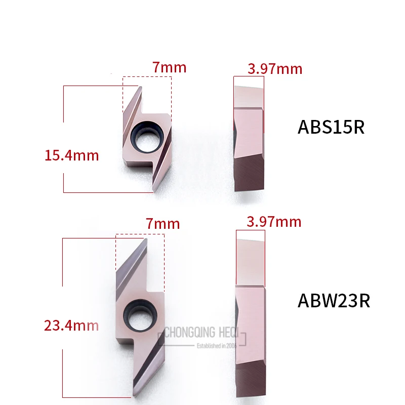 CNC Lathe Machine Cutter Indexable insert grooving milling abw23r abs15r grooving and parting Slotting Blade