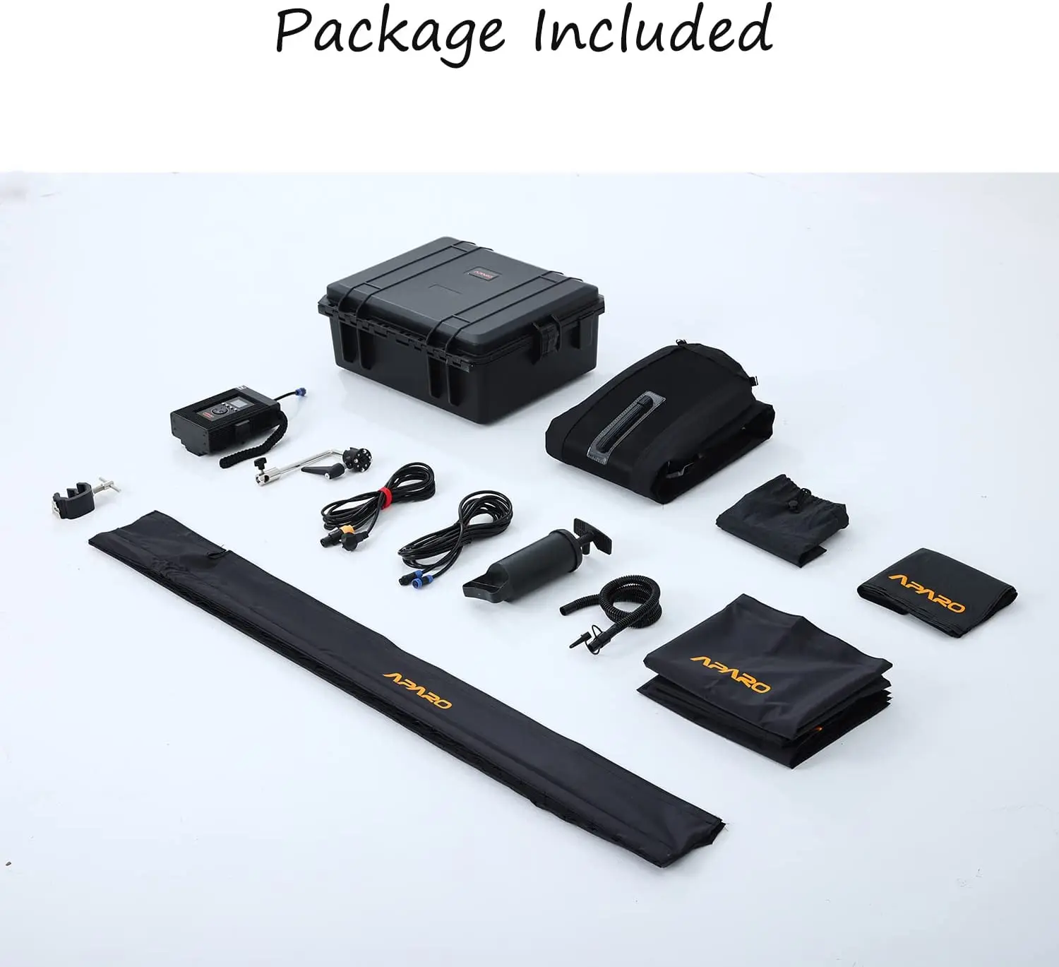 APARO Radi-09 150W Bi-Color 3000K-5600K handheld Air Inflatable Flexible LED Panel video Light for video shooting