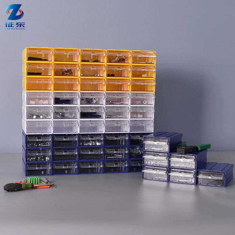 Modular Storage Drawer Cabinet Plastic Drawer Clear Storage And Organization Box