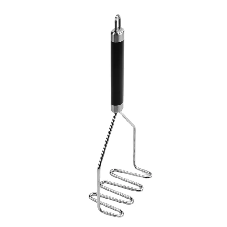 Stainless Steel Potato Masher with TPR coating handle wire masher kitchen tools