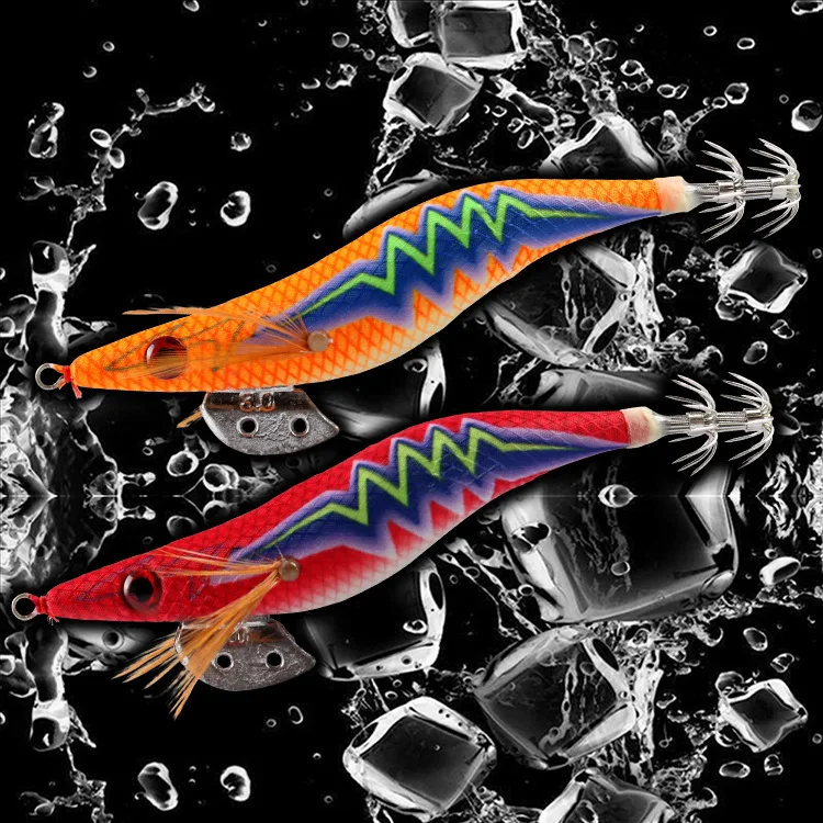 Egi Master Squid and Cuttlefish Jig Hard Bait Fishing Lure - Owner Needle Point Umbrella Hooks