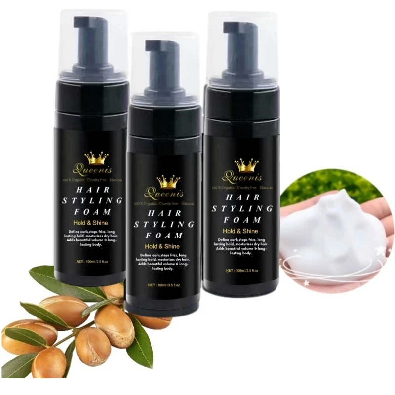 Factory direct sale of water and alcohol free strong styling hair gel