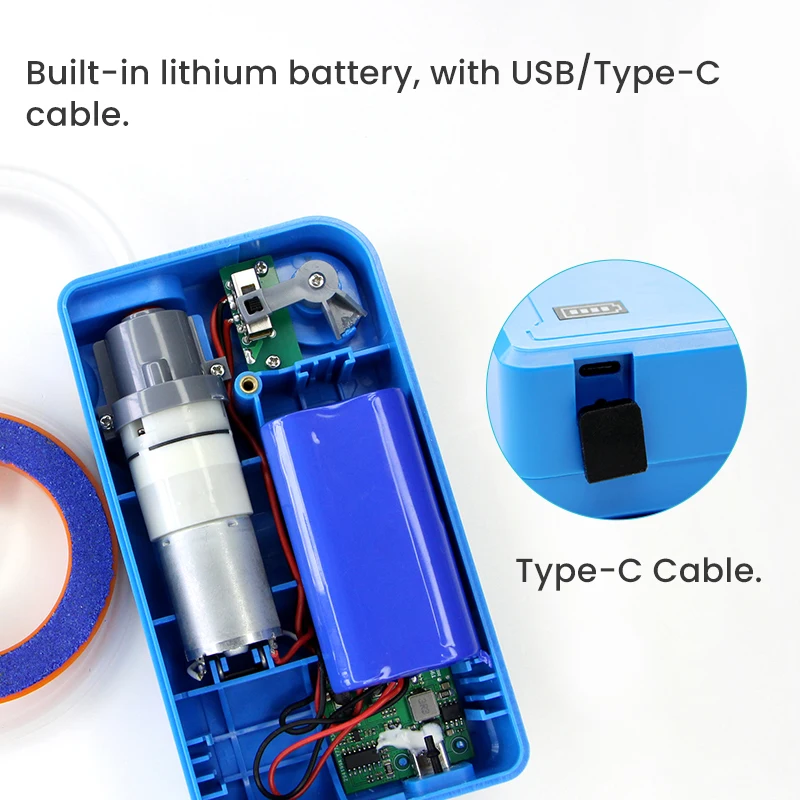 Зарядка кислородный насос для рыбалки автомобиля аэратор воздушный с USB литиевой батареей