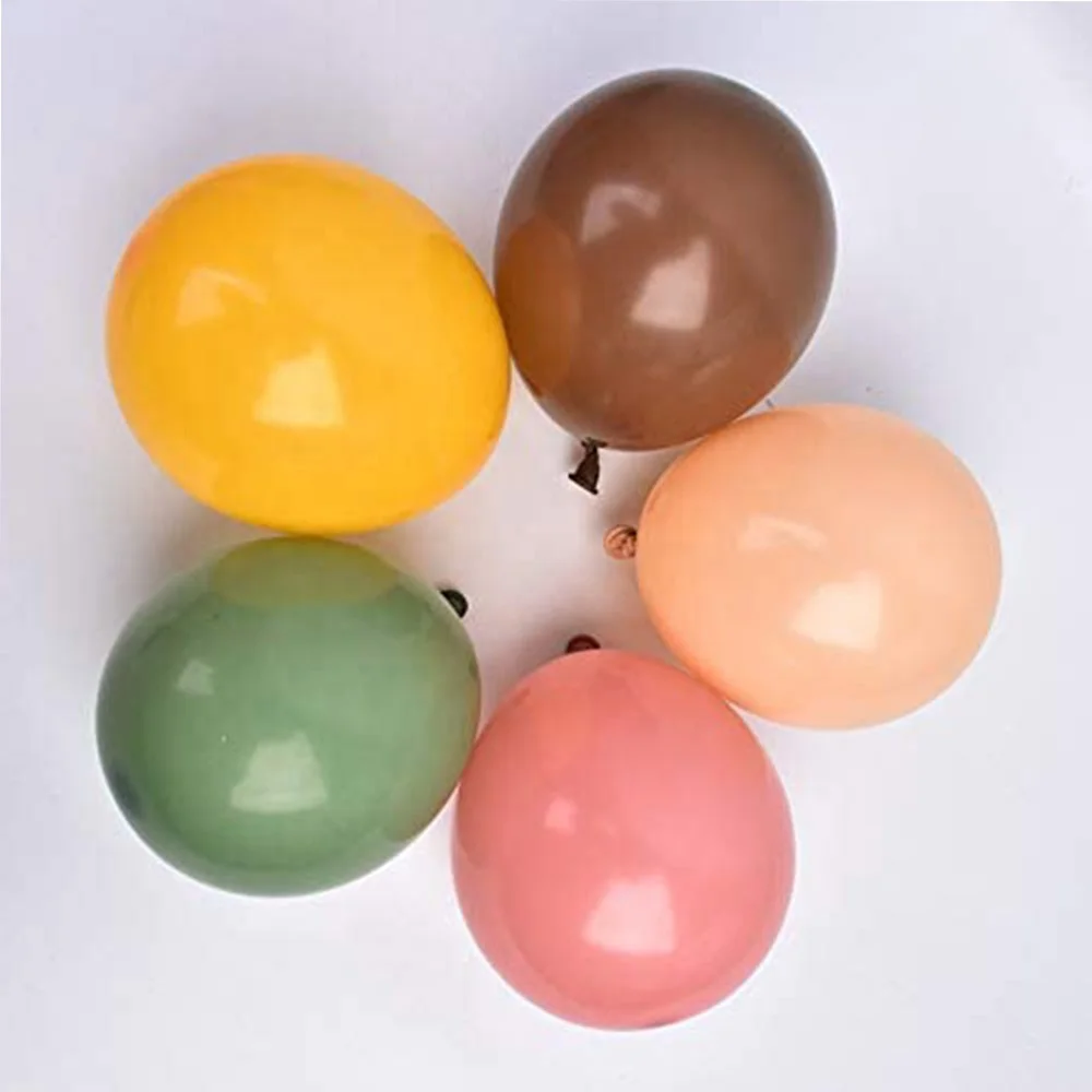 Wholesale 5 10 12 18 36 inch Ballon Happy Birthday Party Decorations Globos Round Latex Retro Color Balloons