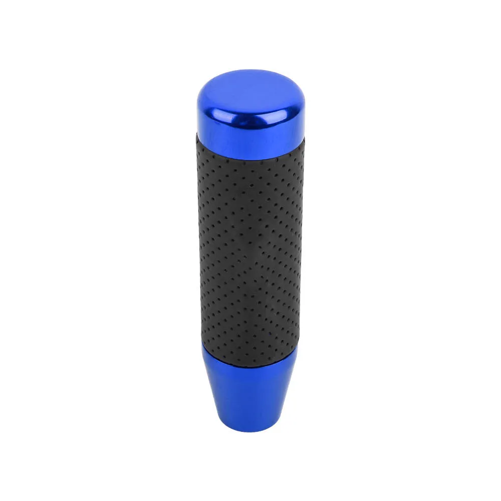 Custom High Quality Car Leather+Aluminum Alloy Shifter Stick Lever Gear Shift Knob