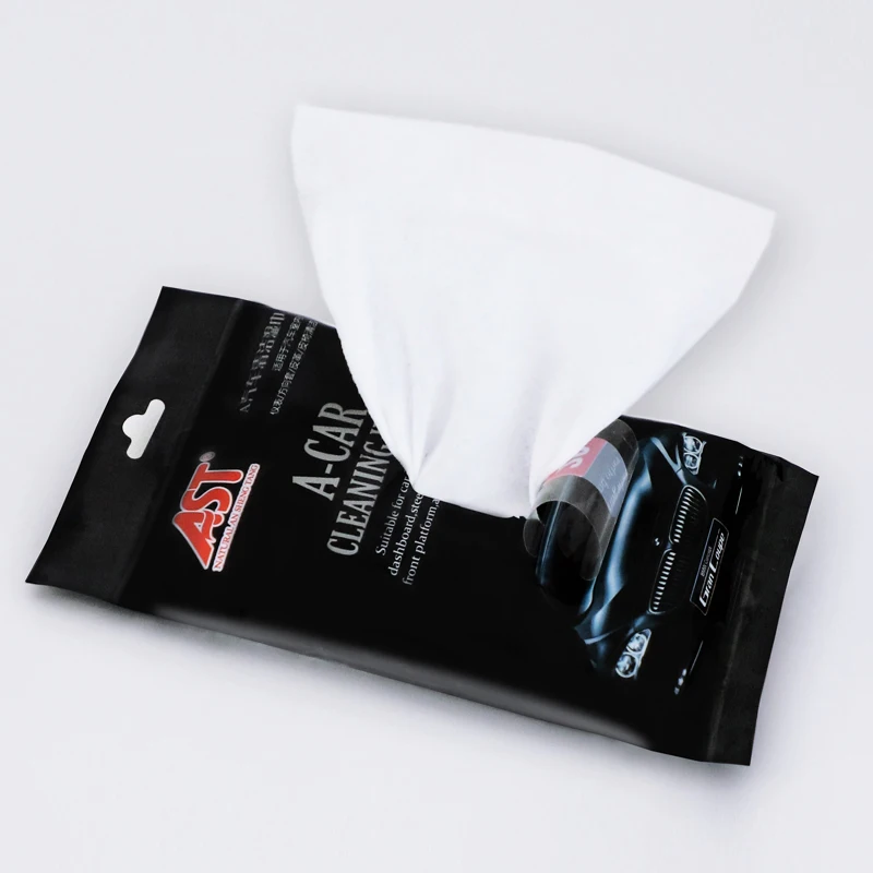 
lemon fragrance high quality car interior cleaning wet wipe 