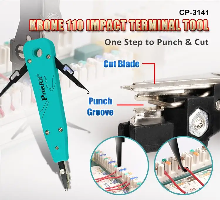telecommunications and network toolkit PK-9472G for Fiber Optic Cable Telecommunications Network Inspection and Maintenance