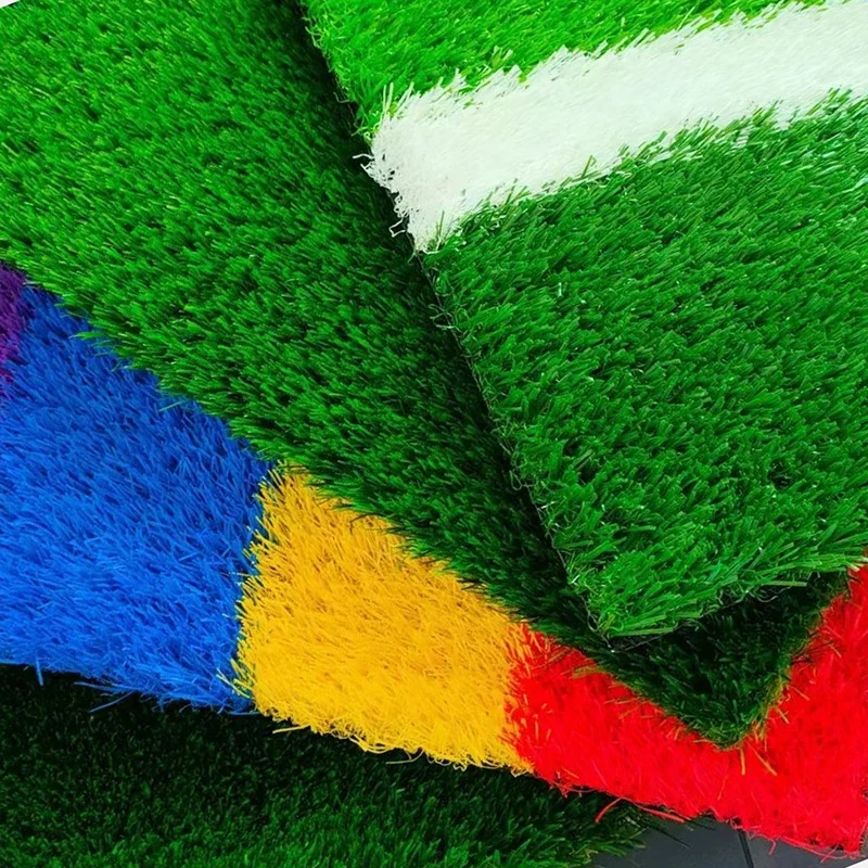 Gym Rubber Artificial Grass Grass Carpet Indoor Premium Synthetic Artificial Grass Turf 35mm