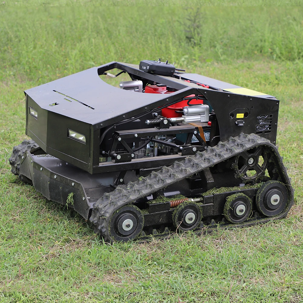 New Design Remote Control Robot Lawn Mower Multi Purpose  Lawn Mower For Farmer