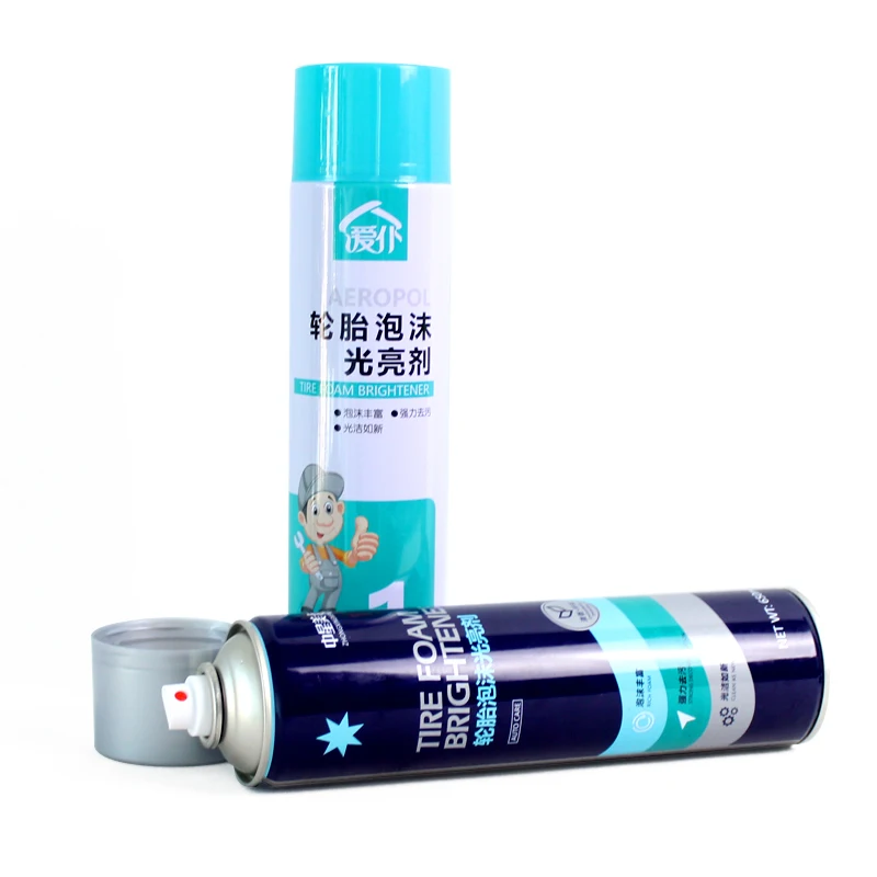 Customized Car Care Product Tire Foam Cleaner