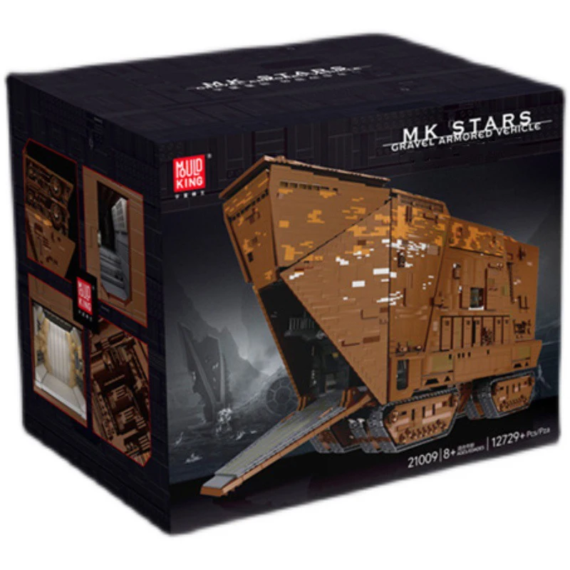MOULD KING 21009 Star Toys Wars RC Electric Version Of The Desert Crawler Building Block Toys Sets 13168/PCS For Kids Bricks Toy