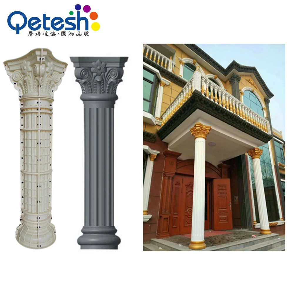 
High Universal High Practicability Multi-Application Decorative Material Plastic Square Pillar Mould 