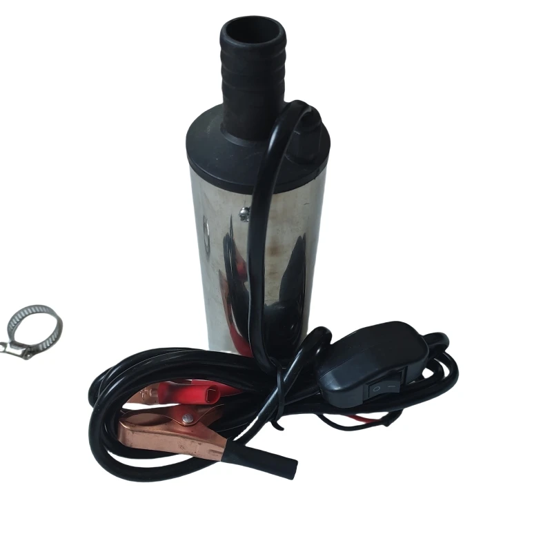 Electric Pumping Diesel 12v/24v Dc Small Submersible Oil Pumping Pump 51mm