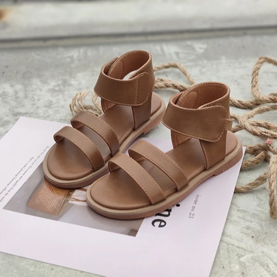 
Hot sell summer fashion Roman boots High top girls sandals kids gladiator sandals toddler child sandals girls high quality shoes 