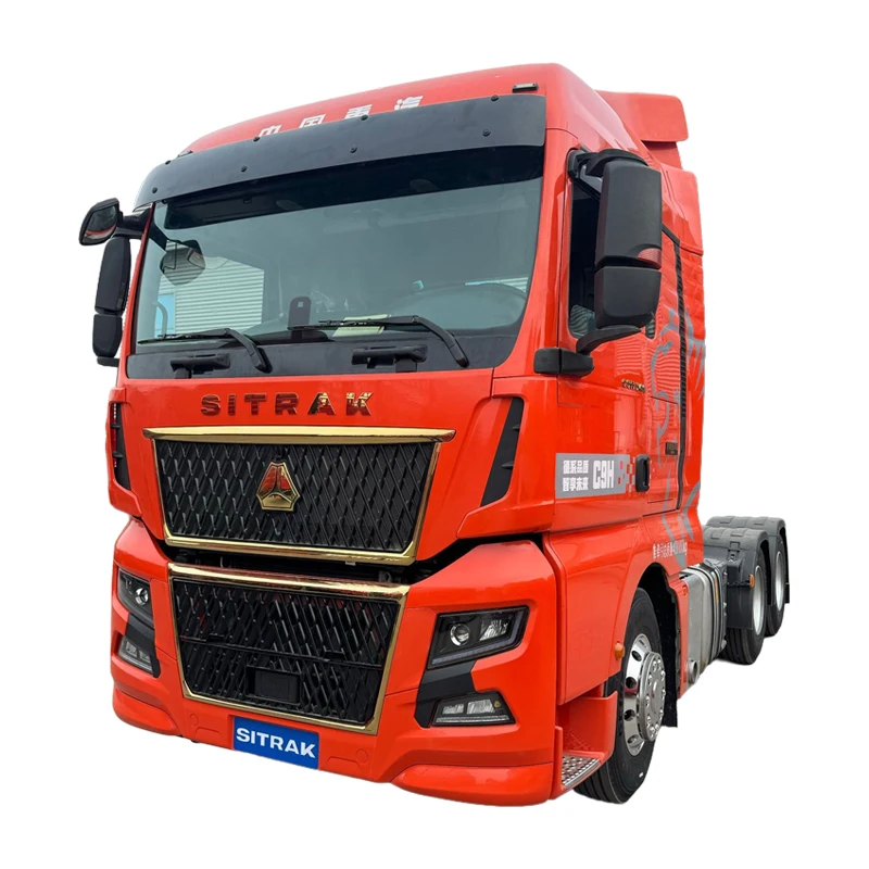 SAIL China 6X4 40 50 ton HOWO Heavy Truck Used Second Hand Dump Driver Container low bed Semi Trailer Tractor Trucks Head Prices