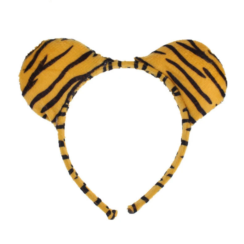 Animal Ears Headband for Kids Adults Party, as Jungle and Woodland Safari Birthday Halloween Dress up Accessories