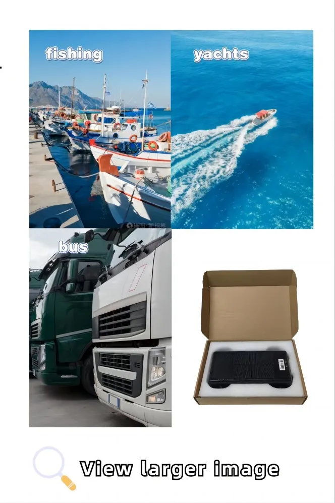 20,000 mA waterproof solar GPS tracking device for containers, fishing boats, large trucks and yachts GPS tracker