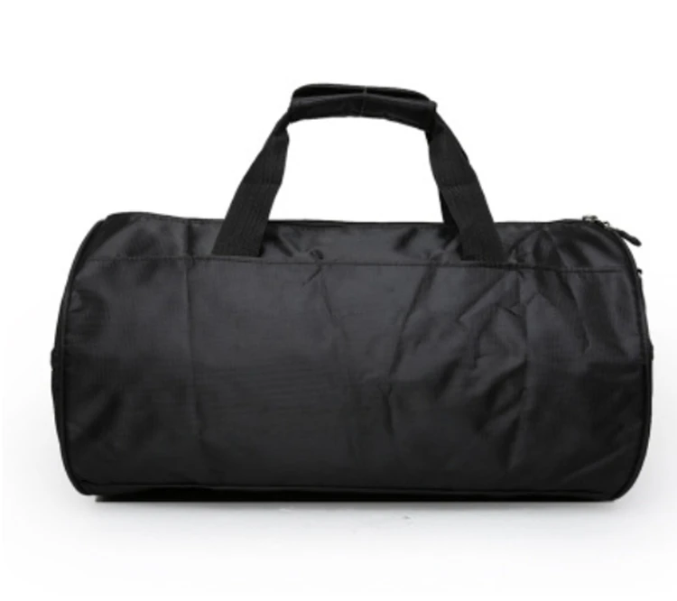 Polyester Tote Gym Bag Vacation Travel Sport Promotional High Quality Nylon Camping & Hiking Customizable Softback Black, Yellow