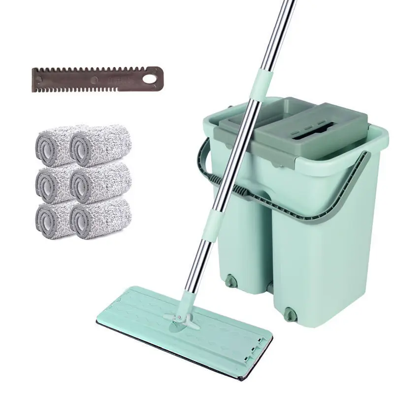 2021 Amazon Popular Lazy People Clean Tool Mop Floor Cleaning And Mop Making Machine