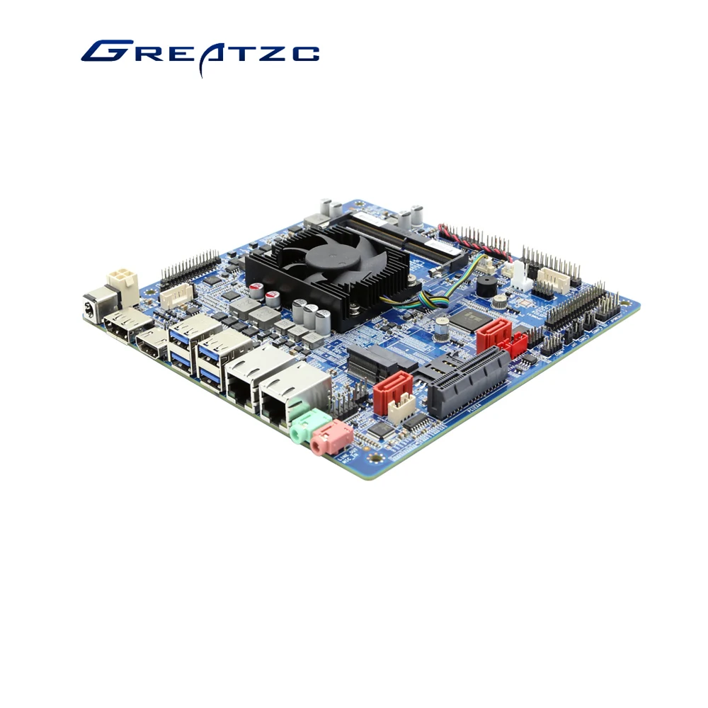 Материнская плата 8-го поколения Intel Celeron Core I3 I5 I7 CPU 2 Gigabit Ethernet Thin Mini