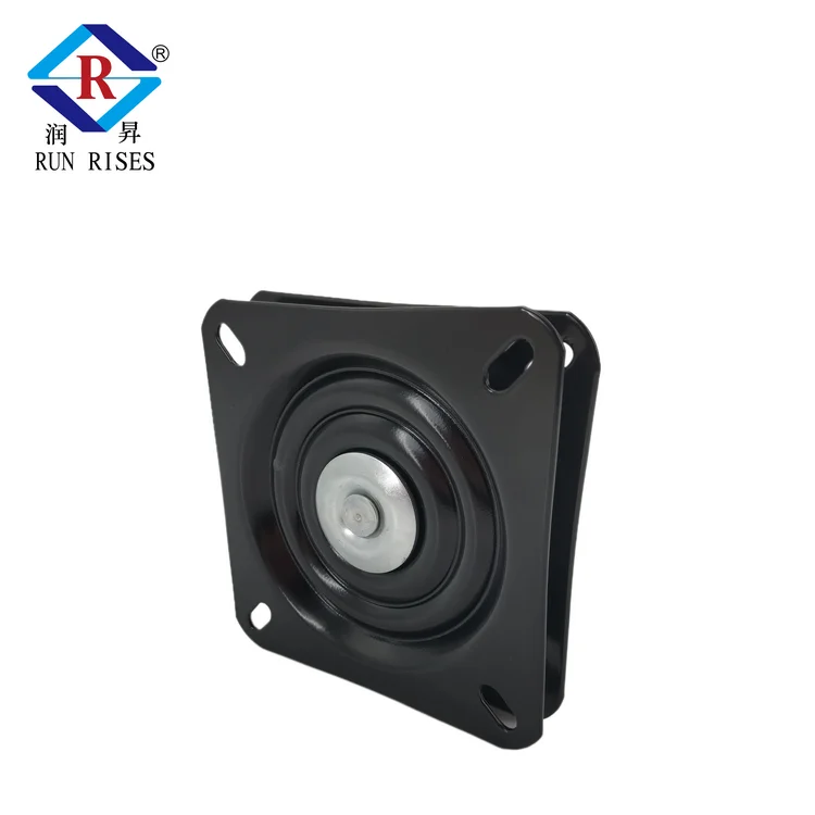 5 inch 360 degree turntable four sided iron turntable degree table rotate furniture hardware swivel plate