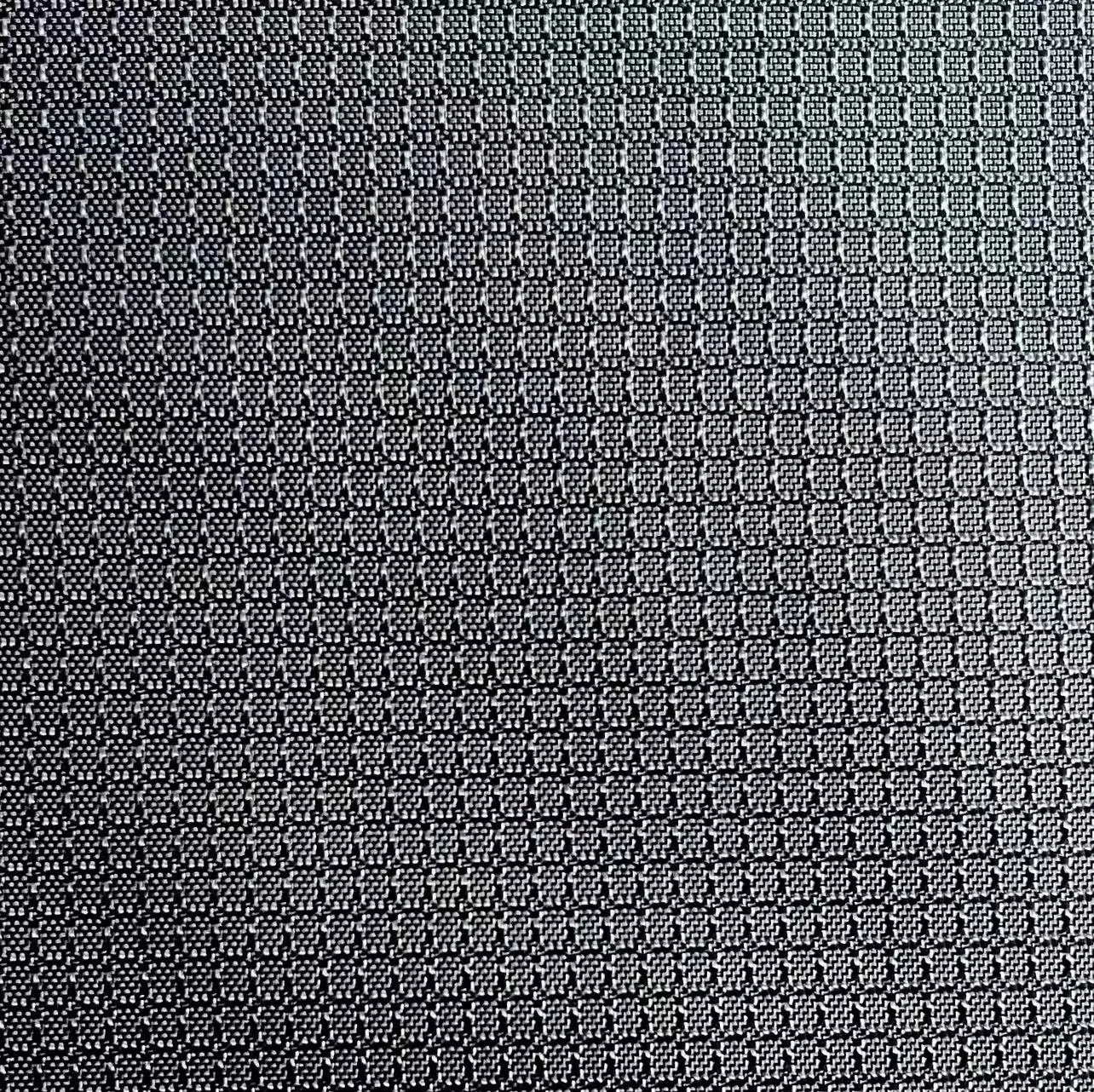 Pu coated waterproof ripstop plaid dobby pattern style 420D Nylon oxford bag fabric