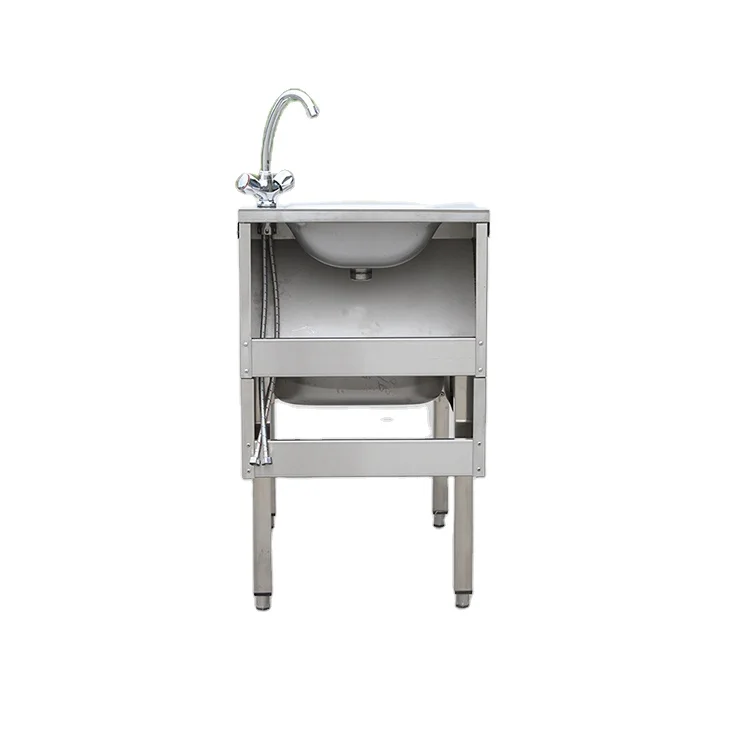 
High quality YLH57K 304 Janitorial Unit with Hand Wash Basin bucket Sink Mop Sink 