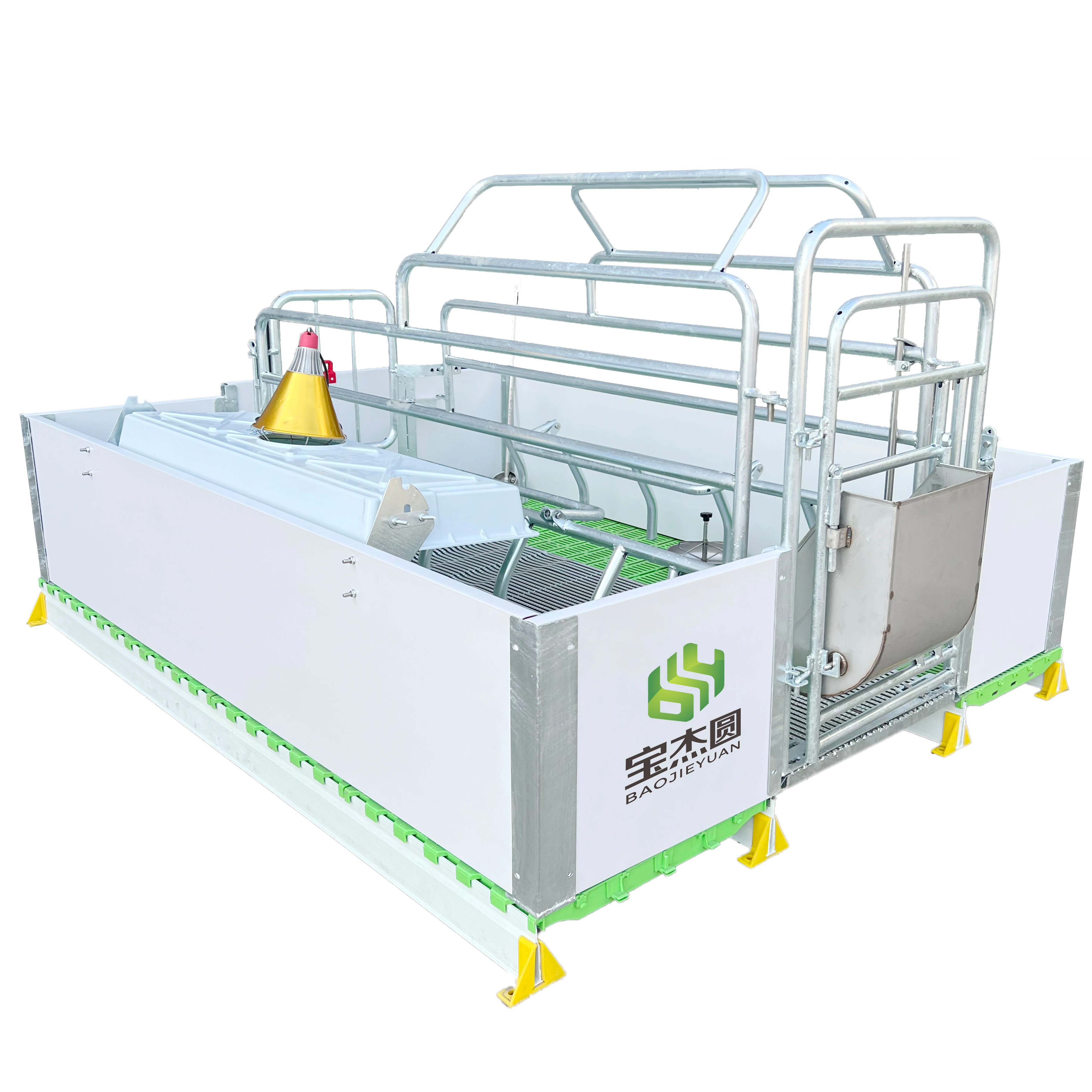 Hot Sale European Style Double Body Sow Farrowing Crates Automatic Pig Cage Pen Animal Cages