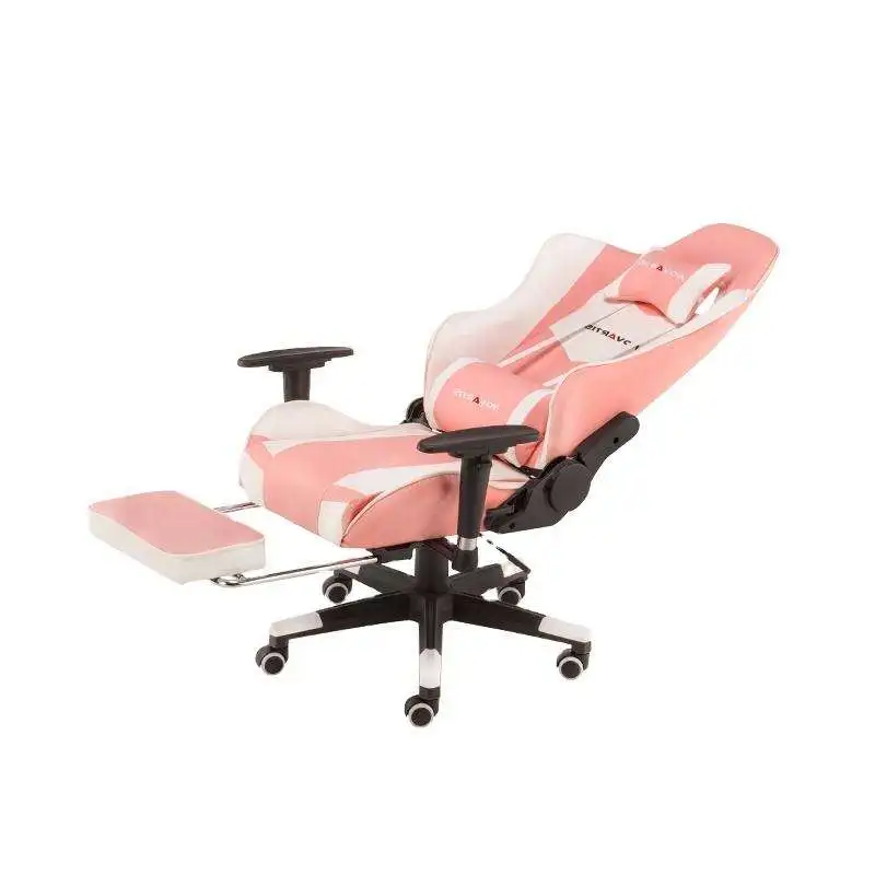 Modern Pink Razer Mesa Pc Simulator Cockpit Desk and Set Gamer Gaming Chair Logo Computer Silla PC Gamer Cadeira Ergonomic