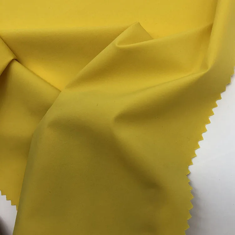 100% polyester 190t microfiber pu coated lining pongee fabric with water proof