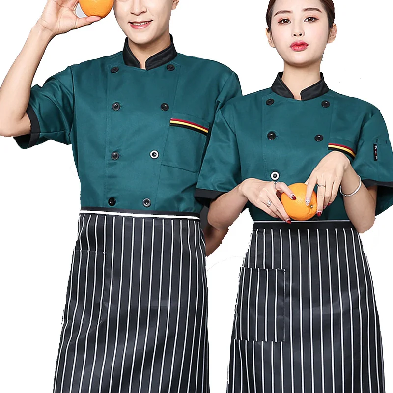 Chef Uniform Uniform OEM White Mens Classic Coat Chef Uniforms Chef Jacket For Cook Ware