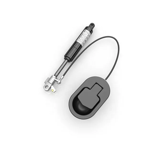 Locking Lockable gas spring with handle cable release
