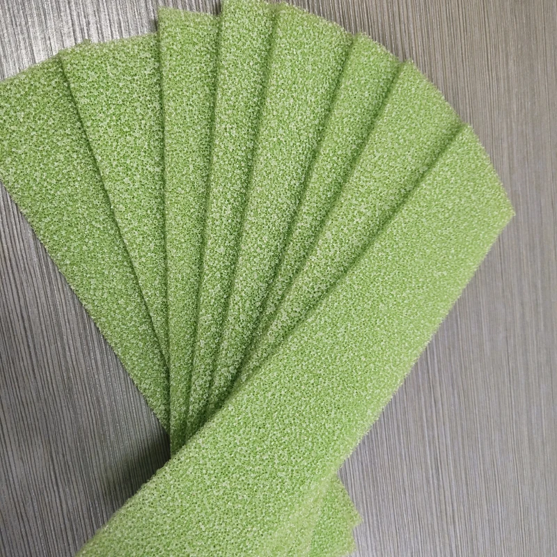 Customized size Green plastic air filter ARC-FLASH mesh net