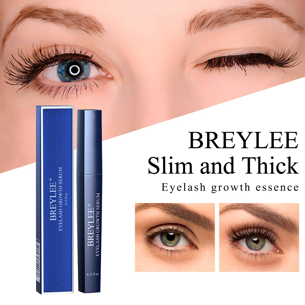 
BREYLEE professional nourish and lengthen eyelash growth serum enhancer free shipping 