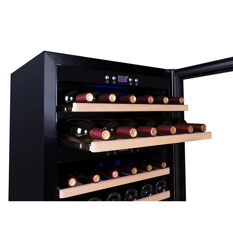 Sunnai Smart Compressor Refrigerated Wine Cooler Cellar Cabinet
