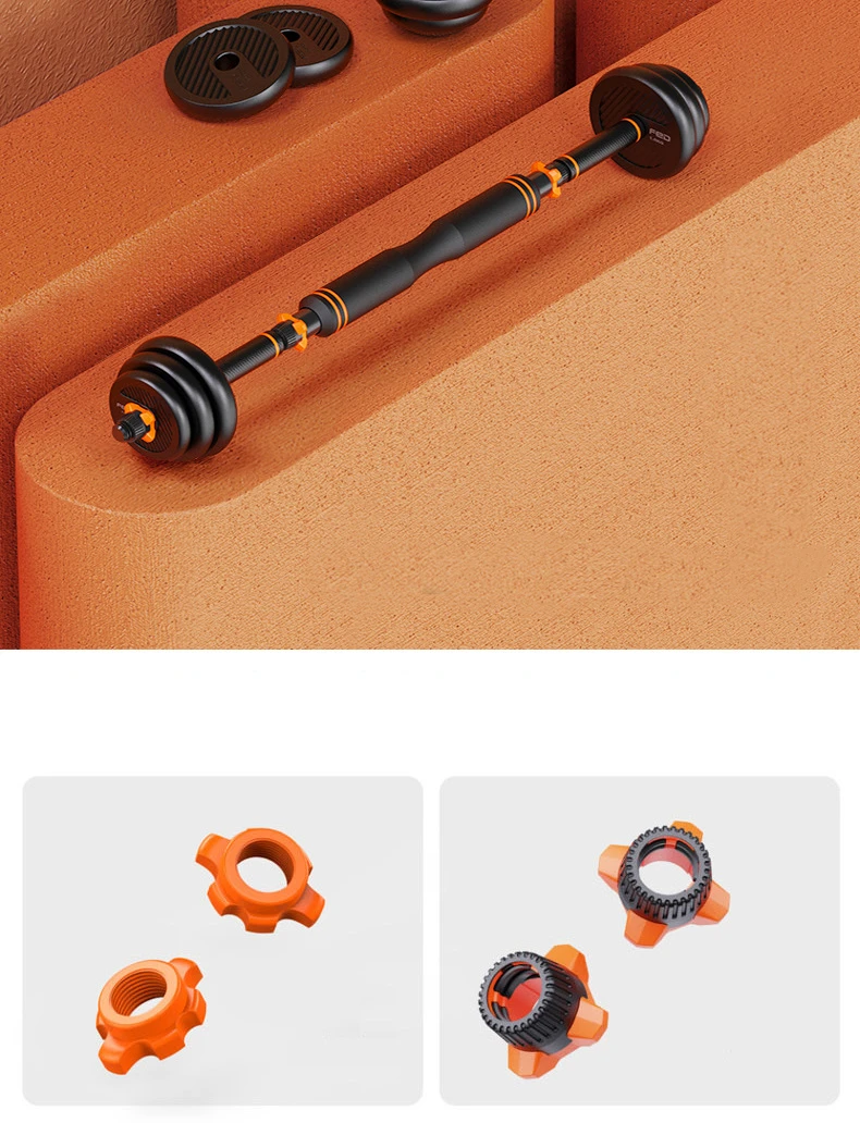 Dumbbell set Weight Plates Home Gym Workout Comfortable Barbell Kettlebell Dumbbell Equipment 10KG