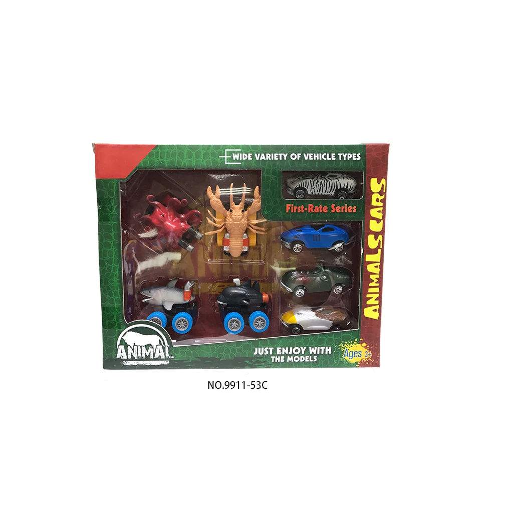 Good quality promotional fashion cartoon pocket car child toy gift car model