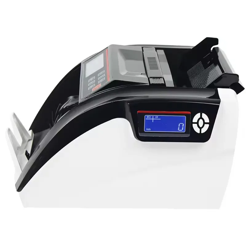5800D UV/MG LCD Display Bill Counter Cash Detector USD/EUR/IQD/TRY Money Counter
