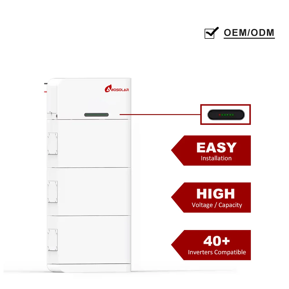 10kw 15kwh 20kwh 25kw High Voltage li-ion battery Big Capacity Solar Lithium Stacked Battery For PV Energy Storage System