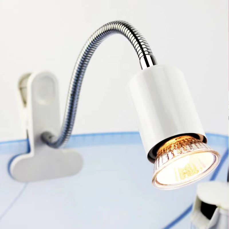Manufacturer OEM custom logo UVB E27 Pet Reptile Lamp Clip-on Bulb Lamp Holder Turtle Basking UV Heating Lamp Kit Tortoises