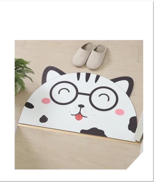 
 Новый стиль, как кожаный режущий Полипропиленовый Коврик, милые Мультяшные специальные коврики и коврики  