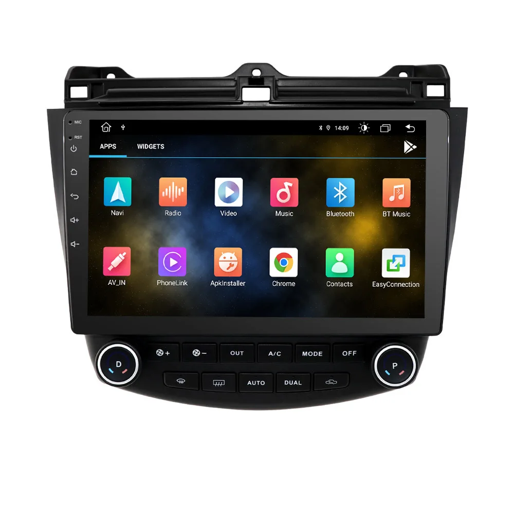 YHT 8core Multimedia Car DVD Player For Honda Accord 7 2003 2004 2005 2006 2007 Android 10 WIFI BT GPS Navigation Radio