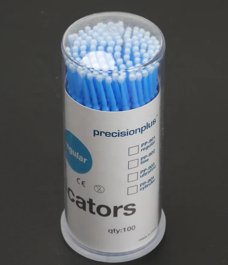 Eyelash Extensions Micro Brushes Disposable Micro Swab Lash Microfiber Applicator