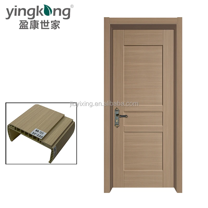 Made in China waterproof meranti/knotty pine wooden doors with wooden single main design